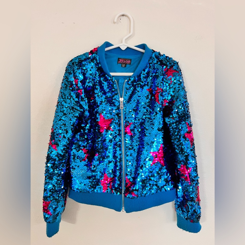JoJo siwa sequin jacket. (S) 6/6x